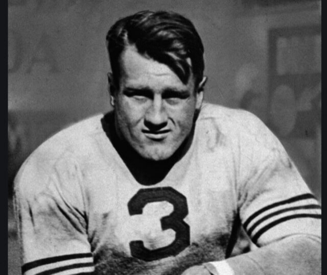 Picture of football great Bronco Nagurski